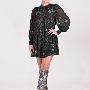 Maja cotton and viscose mini dress ULLA JOHNSON